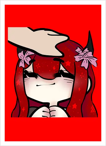 Nina streichel emote 