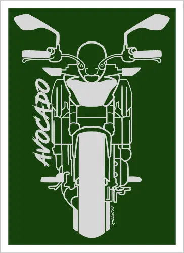 Kawasaki Z650, 2018,  weiß