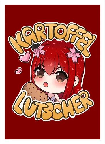Nina non emote Kartoffel lutscher