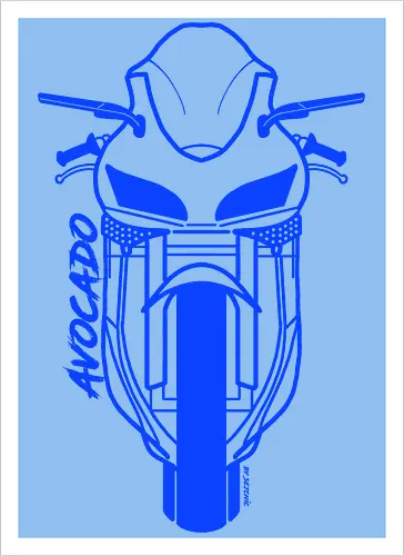 Honda CBR600RR, 2003, Blau