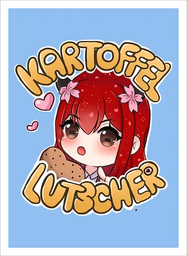 Kartoffel lutscher Druck (hinten)