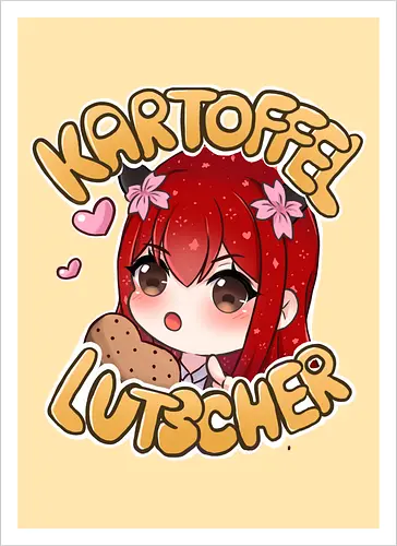 Kartoffel lutscher Druck (hinten)