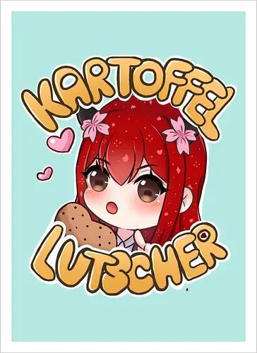Kartoffel lutscher Druck (hinten)