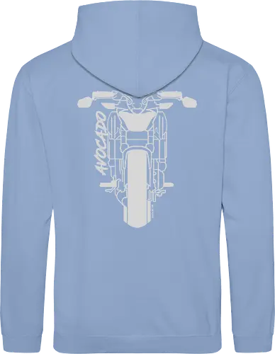 Kawasaki Z650, 2018, 2, cust, Weiß