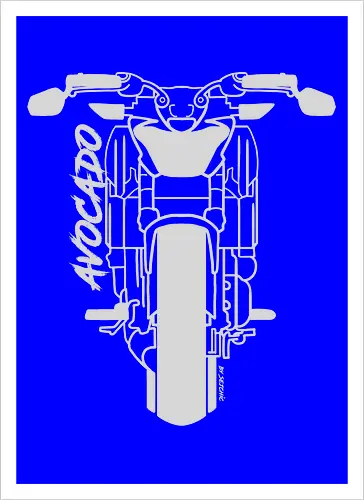 Kawasaki Z650, 2018, 2, cust, Weiß