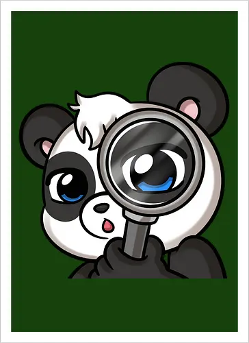 look, panda