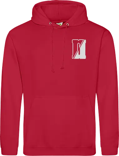 2EpicBuddies - 2Logo Hoodie embroidered (White)