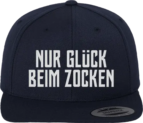 2EpicBuddies - Nur Glück beim Zocken Cap (White)