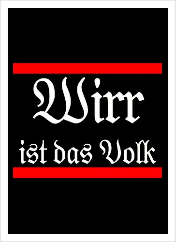 Wirr ist das Volk