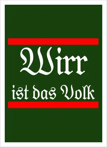 Wirr ist das Volk