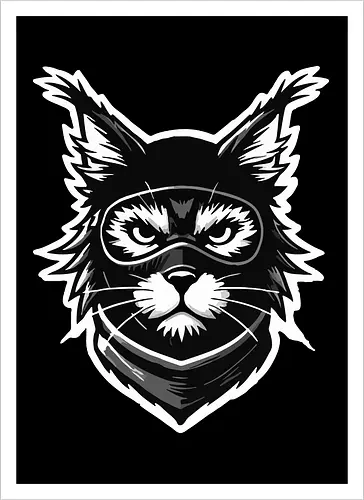 Tasse-Kunstdruck Katze