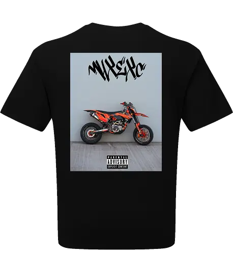 Back Bike Print - Colour