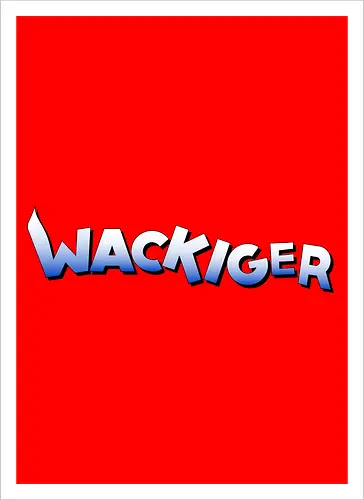Wackiger Schriftzug
