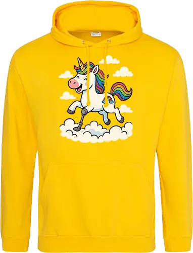 Einhorn mit Prothese