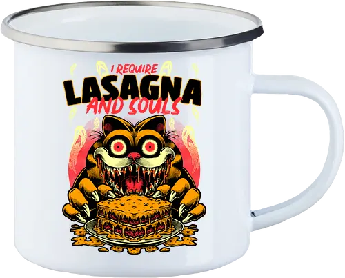 Creepy Cat Lasagna 