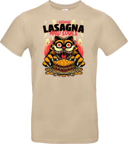 Creepy Cat Lasagna 