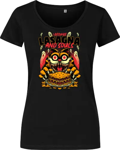 Creepy Cat Lasagna 