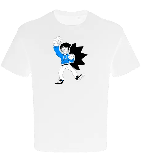 GermiBoi - Anime Character Blau Weiß