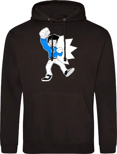 GermiBoi - Anime Character Blau Schwarz