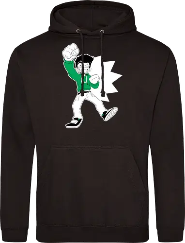 GermiBoi - Anime Character Grün Schwarz