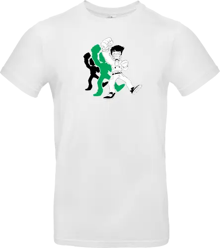 GermiBoi - Anime Character Schatten Grün Weiß