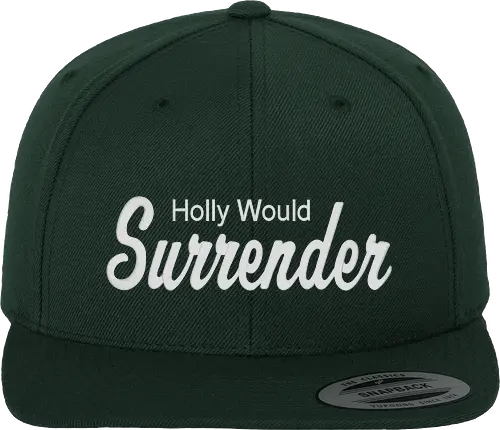 Holly Would Surrender Cap