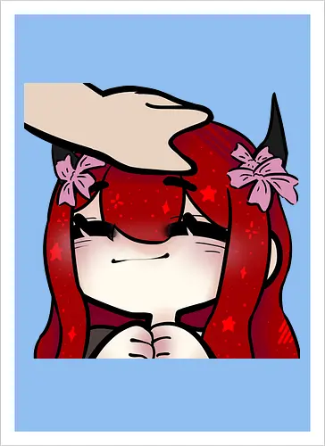 Nina streichel emote 