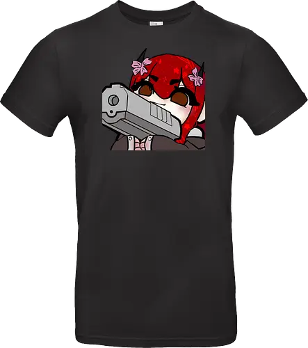 Nina mit pistole - Yuzuh1r4, Xlxwnz, safespace, dbd, gaming, streaming, twitch