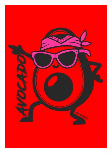 Avocado Fuchsia