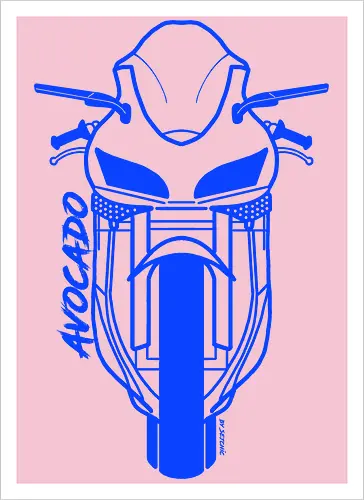 Honda CBR600RR, 2003, Blau