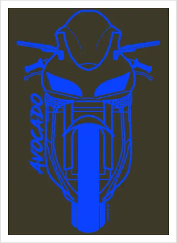 Honda CBR600RR, 2003, Blau