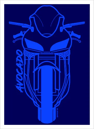 Honda CBR600RR, 2003, Blau
