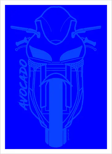 Honda CBR600RR, 2003, Blau