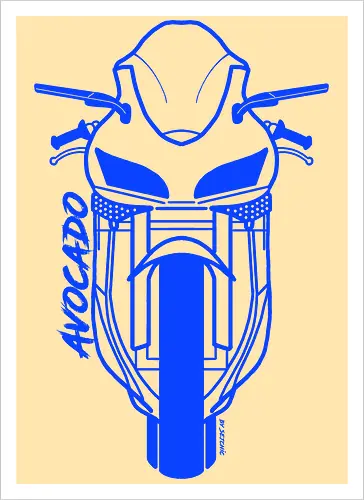 Honda CBR600RR, 2003, Blau