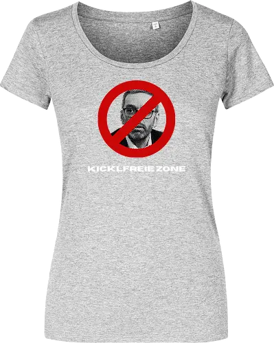 Kicklfreie Zone Weisse Schrift