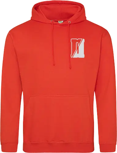 2EpicBuddies - 2Logo Hoodie embroidered (White)