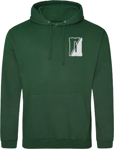 2EpicBuddies - 2Logo Hoodie embroidered (White)