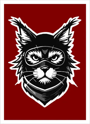 Tasse-Kunstdruck Katze