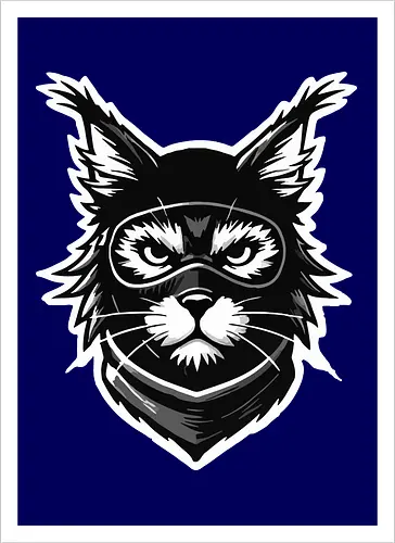 Tasse-Kunstdruck Katze