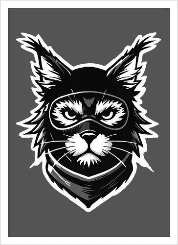 Tasse-Kunstdruck Katze