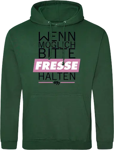 LPN05 - Wenn möglich Fresse halten (Black)