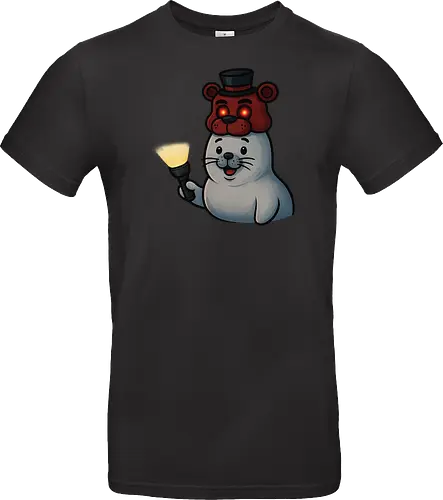 Frobbie - horror merch, gaming merch, robbyhorror, robbencrew, seal mascot, horror seal, freddy inspired, fnaf merch, cute horror, creepy cute, mascot merch, gaming streetwear, nerd fashion, streamer merch, youtube merch, twitch merch, indie horror fan, robbyhorror merch, kawaii horror, seal hoodie, seal tshirt, gamer streetwear, spooky seal, limited merch