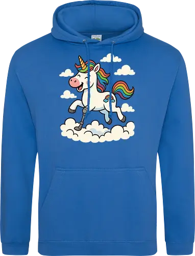 Einhorn mit Prothese