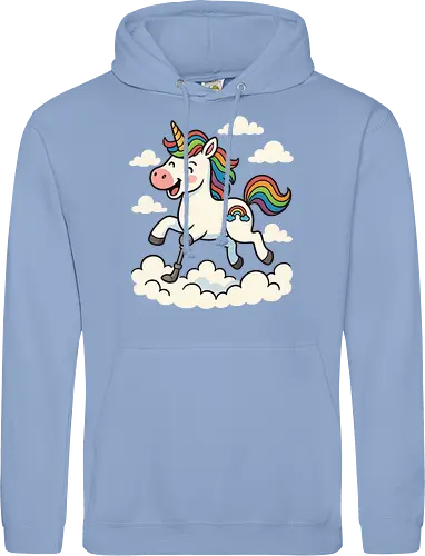 Einhorn mit Prothese