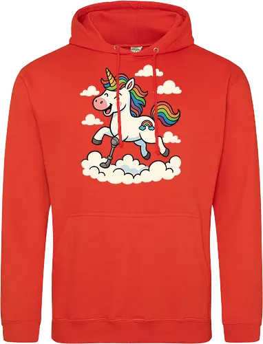 Einhorn mit Prothese