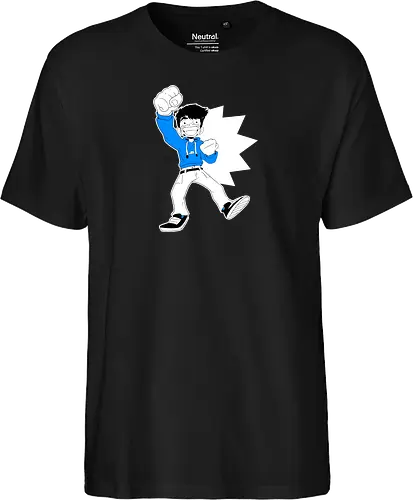 GermiBoi - Anime Character Blau Schwarz