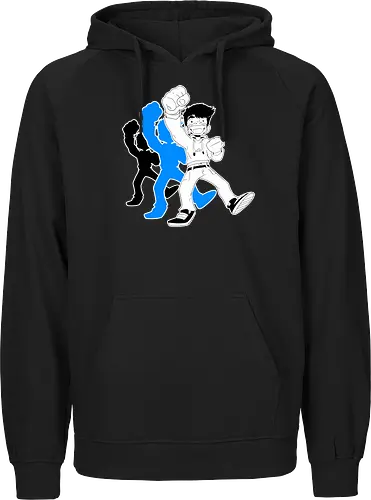 GermiBoi - Anime Character Schatten Blau Schwarz