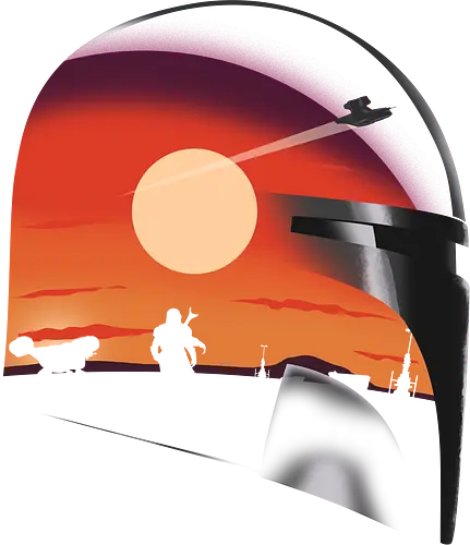 A Bounty Hunter From Far Far Away - Bounty Hunter, Space Opera, tv series, pop culture, grogu, baby yoda, sci fi