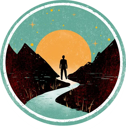 The wanderer - nature, summer, camping, outdoors, poetic, simple design