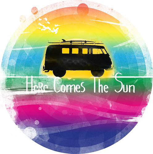 Summer vibes - van life, summer, ocean, surf, sunset, holidays, artistic